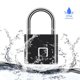 thumbnail image 2 of Door Lock Security Keyless USB Rechargeable Fingerprint Smart Padlock Black IP54, 2 of 4