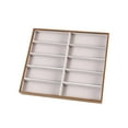 thumbnail image 1 of Glasses Tray Glasses Storage Box Multipurpose Eyeglasses Shelf Display Organizer 10 pair, 1 of 7