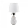 thumbnail image 1 of Gallery of Light 10018581 Topped Pineapple Table Lamp, Silver, 1 of 1