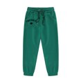 thumbnail image 4 of Tiijoy Toddler Girls Outfits Football Graphic Hoodie and Sweatpants Sweatsuit, Sizes 4-5, 4 of 5