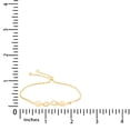 thumbnail image 4 of AFFY Infinity Double Heart Adjustable Bolo Bracelet 14K Yellow Gold over Silver for women, 4 of 5