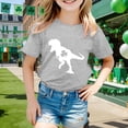 thumbnail image 2 of Easter T Shirts for Toddler Girls Cute Graphic Short Sleeve T Shirt Casual Easter Day Pullover Tops T-Shirts Infant To Big Kid, 2 of 5