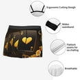 thumbnail image 3 of Pofeuu Casino Playing Cards Print Men’s Boxer Briefs, Moisture-Wicking Underwear, Regular,Trunk-XX-Large, 3 of 5