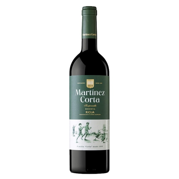 Pack de 6 Vino Tinto Martinez Corta Reserva 750 ml