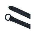 thumbnail image 2 of CTM  Braided Wide Belt with Matching Buckle Adjustable Woven (Women), 2 of 5
