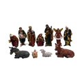 thumbnail image 4 of 11 figuras de de resina, diseño de pesebre decorativo, adorno artesanal de estilo Retro, estatua de Navidad para regalo de mesa, ventana de BLESIY Figuras Belén, 4 of 8