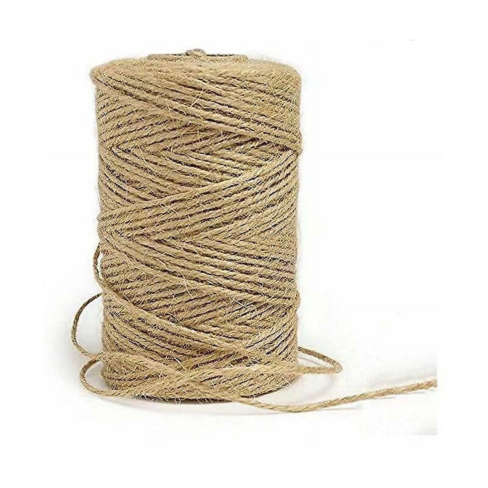 Rollo De Cuerda De Yute Natural - 35 Mm De Grosor, 40 Metros, Para Jardinería, Decoración, Manualidades