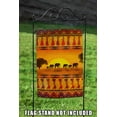 thumbnail image 4 of Toland Home Garden Savanna Sunset Elephant Flag Double Sided 12x18 Inch, 4 of 5