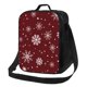 thumbnail image 1 of Balery Romantic white snowflakes Caja de Almuerzo y Bolsa de Almuerzo para Hombres y Mujeres, Bolsa de Almuerzo Reutilizable con Gran Capacidad, Bolsa de Almuerzo Aislada, 1 of 7
