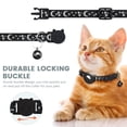 thumbnail image 3 of Collar para gatos Simket Airtag Breakaway con campana para gatos niñas y niños, 3 of 7