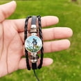 thumbnail image 4 of Pulsera Umibe No Etranger, brazalete hecho a mano con botón de cristal, figura de Stranger Shun Mio, regalo para fanáticos de la joyería, 2023, 4 of 5
