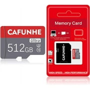 Micro Memory SD Cards 512GB Micro SD Card with Adapter 512GB Class 10 TF Card 512GB High Speed for Android Phones/PC/Computer/Camera/Car Navigation