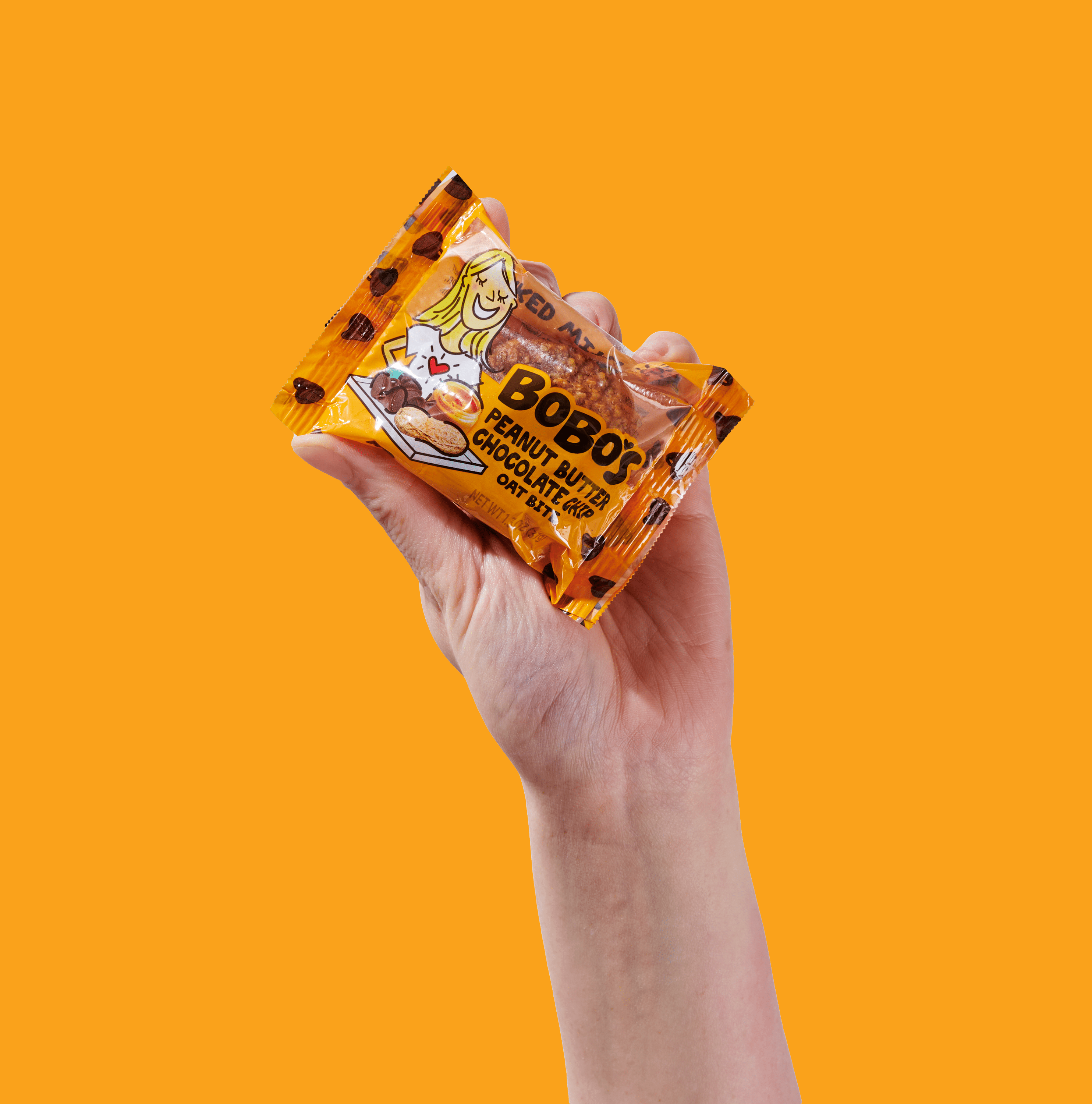 Bobo's Oat Bites, Peanut Butter Chocolate Chip, 6 Pack of 1.3 oz bars