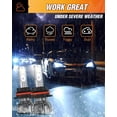 thumbnail image 7 of Nilight 9007/HB5 LED Headlight Bulbs E20 Series 50W 10000LM 6000K IP67 | 2 BULBS, 7 of 7