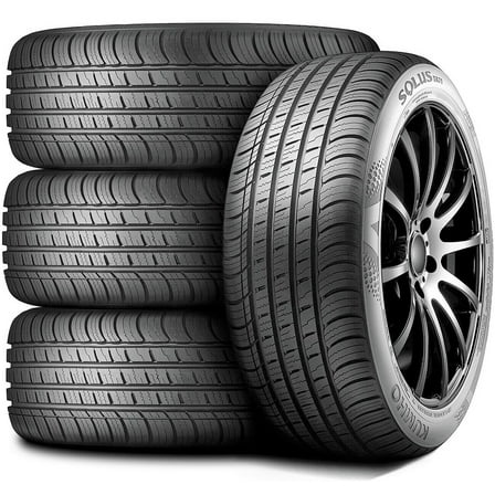 Set of 4 (FOUR) Kumho Solus TA71 245/40R18 ZR 97W XL A/S Performance Tires Fits: 2014-16 Mercedes-Benz E350 4Matic, 2016-22 Subaru Impreza Base