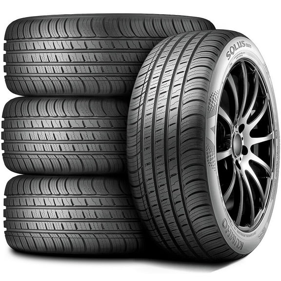 Set of 4 (FOUR) Kumho Solus TA71 245/40R18 ZR 97W XL A/S Performance Tires Fits: 2014-16 Mercedes-Benz E350 4Matic, 2016-22 Subaru Impreza Base