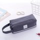 thumbnail image 1 of Cute Pencil Case, Large Capacity Pencil Pouch 2 Compartment Pouch Pen Bag Portable Pen Pouch for Adults Teen Girls School Office Supplies (dark grey), 1 of 5