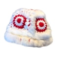 thumbnail image 1 of Sombrero de cubo de otoño invierno, sombrero de pescador hecho a mano, sombrero único de felpa suave, lindo y cálido para chicas adolescentes, Sunnimix  sombrero de copa, 1 of 6
