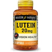 Mason Natural Lutein 20 mg with Vitamin E, 30 Softgels