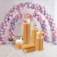 thumbnail image 6 of 5pcs Table Paper Art Decoration Foldable Paper Columns Display Wedding Supplies, 6 of 16