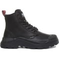 thumbnail image 2 of Palladium Pallakix Mid SK Women's Lace Up Leather Ankle Boots In Black Size 5.5, 2 of 6
