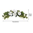 thumbnail image 4 of OUSITAID Spring Wreath Door Decoration Mirror Front Chair Back Flower Wedding Arch Flower Magnolia Flower, 4 of 16