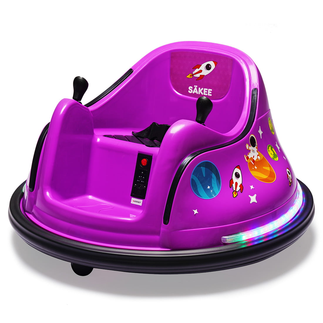 Details about   Ride On Bumper Car Toys For Toddlers Aged 1.5 6V Battery-Powered With Light ❤️ 