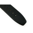 thumbnail image 5 of Bandini Quick Release Leather Watch Band - Matt Black - Classic - Slim Replacement Watch Strap for Classic and Smart Watch Bands - Gold Buckle - 16mm Watch Bands for Women, 5 of 6