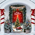 thumbnail image 4 of PRETXORVE Christmas Decorations, Christmas Decor, Door Curtain, Flags, Snowman,, Santa Claus Realistic Door Curtain, Exquisite Door Flags, 4 of 6