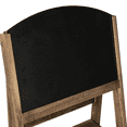 thumbnail image 3 of Fionafurn 3-Tier 44'' Ladder Shelf Bookshelf Bookcase Storage Chalkboard Plant Leaning Shelf Brown, 3 of 10