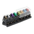 thumbnail image 2 of Nishore Fuse Holder,Boat Vehicle 12v/24v/32v Mewmewcat With 8 Fuses 8 Fuses Car Box Fuse Block Fuse Box Car Boat Vehicle Block With 8 Fuse Block With 8 Way Fuse Fuses Car Boat Huiop Block Buzhi 8, 2 of 7