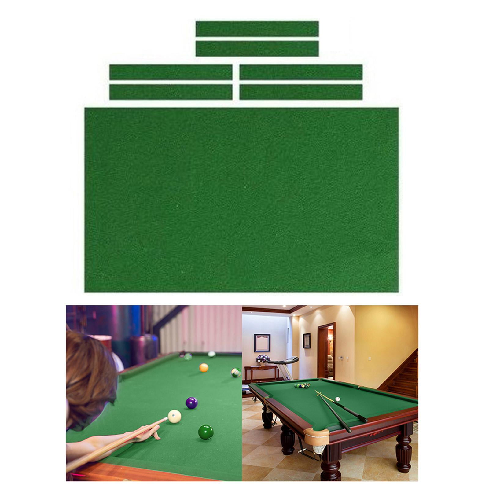 Pool Table Felt - Billiard Cloth - for 7 8 9 Feet Table Choose English Green