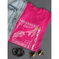 thumbnail image 3 of Touch Of Hands Techno Style T-Shirt Women -Image by Shutterstock, Female Medium, 3 of 4