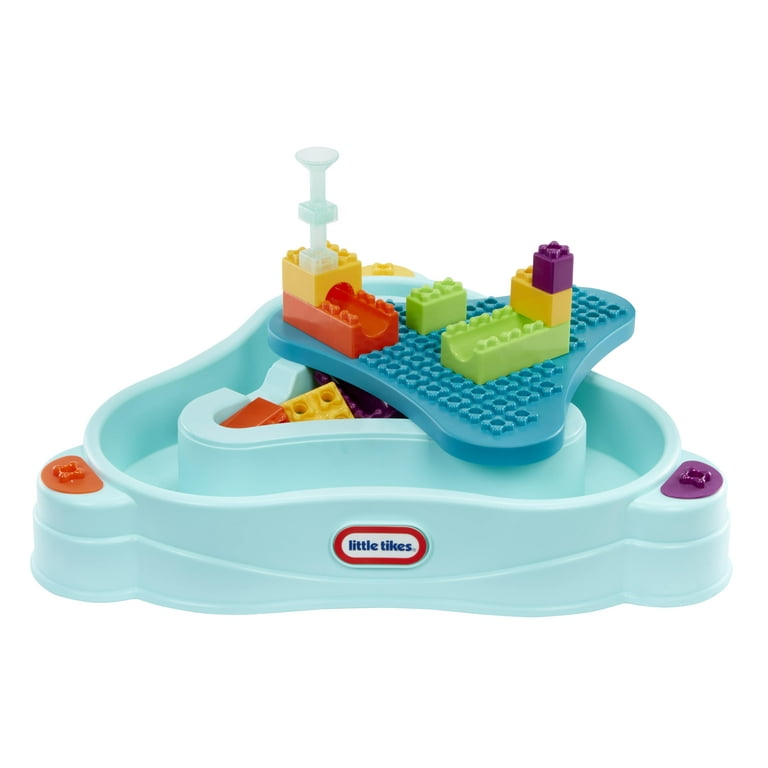 Little Tikes Build Splash Water Table with 25 Piece Accessories