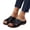 Black, variant on longantii Orthopedic Sandals for Women Arch Support Summer Flat Sandals Wide Slip on Non Slip Orthopedic Slippers Beach 2026 Orthopedic Shoes Black