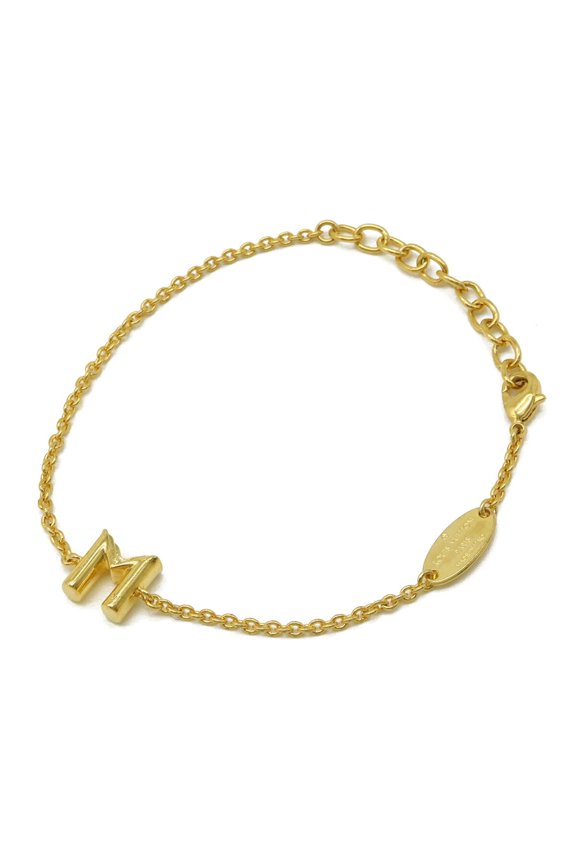 Pre-Owned LOUIS VUITTON LV&ME M Initial GP Gold Bracelet M67170