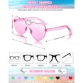 thumbnail image 2 of Gafas de Sol Frienda en Forma de Corazón sin Montura en Color Dulce x20, 2 of 6