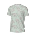 thumbnail image 6 of Wukai Retro Snake Print Men's Short-Sleeved Mesh T-Shirt,Quick-Dry Short Sleeve Workout T-Shirt-3X-Large, 6 of 8