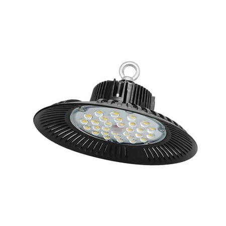 

Frcolor 6500K 100W LED Industrial Light Workshop Warehouse Lighting Bright UFO Shape Flying Saucer Lamps with Fan