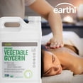 thumbnail image 2 of Earthi Organic Vegetable Glycerine Liquid, Vegan and Food Grade-Glycerin, 1 gal, 2 of 8