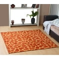 thumbnail image 2 of Furnishmyplace Giraffe On Stilts Area Rug for Living Room, Dining Room, Kids 5' x 5', 2 of 5