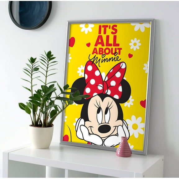 It's All About Minnie Mouse Poster or Canvas Wall Art