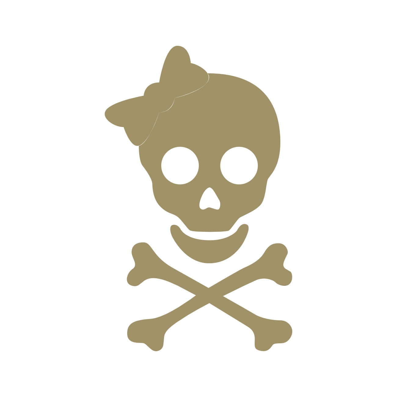 2x Golf Skull Crossbones Vinyl Decal Sticker Different Colors & Size F- M&D Stic