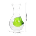 thumbnail image 2 of NUOLUX Individual De Vidrio Para Vino Con Único Y Agarre Cómodo Verde, 2 of 8