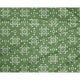 thumbnail image 4 of oneOone Cotton Poplin Green Fabric Block Craft Projects Decor Fabric Printed By The Yard 42 Inch Wide, 4 of 6