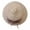 Beige Solid, variant on Silver Fever Women Summer Fancy Sun Hat Fits All