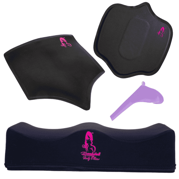 BBL Pillow After Surgery Sitting, Comfortable Butt Cushion for Long Sitting with Lipo Lumbar Molder Foam Board and Abdominal Board Post Surgery, BBL Post Surgery Supplies, BBL Pillow for Surgery