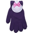 thumbnail image 2 of Women's 6-Pack Winter Polyester Magic Gloves, Assorted Solid Multi-Color, One Size, 2 of 2