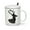 Deer-1, variant on Ceramic Mug Cool Deer Design with Spoon and Lid