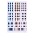 thumbnail image 1 of 183Pcs/Lot Fishing Lure Eyes Holographic 3D 3-6mm Artificial Fish Eyes Sticker, 1 of 4